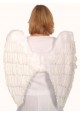 Ailes d'ange en plumes blanches