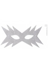 Masque étoile argenté