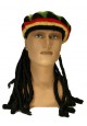 Bonnet jamaique-rasta-reggae