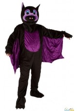 Costume complet de chauve sourisen peluche