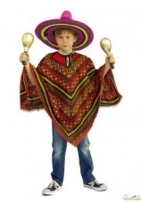 Poncho tailles 6 à 16 ans