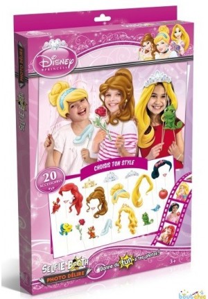Selfie Booth princesses Disney 20 pces Selfie Booth princesses Disney 20 pces
