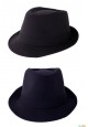 chapeau kojak noir