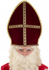 Mitre de Saint-Nicolas en velours