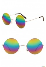 lunettes rondes hippie