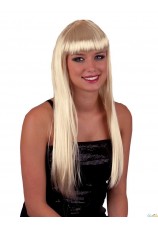 perruque longue blonde