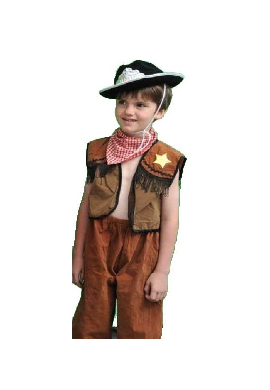 deguisement cowboy tailles de 4 à 8 ans - Boutchic