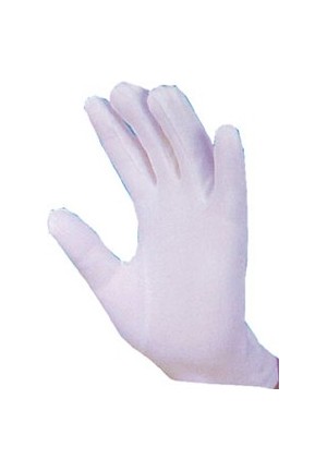 Gants blancs (paire) taille XL