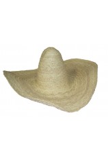 Sombrero en paille naturel