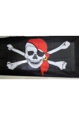 Drapeau de pirate 90 x 150 cm