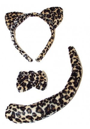 set panthere léopard
