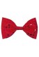 Noeud papillon paillettes rouge