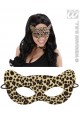 Masque loup leopard