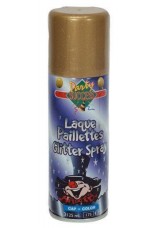 spray colorant pour cheveux glitter or