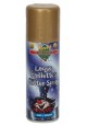 spray colorant pour cheveux glitter or