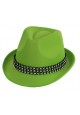 chapeau neon vert