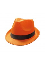 Chapeau funk néon orange