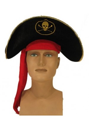  Chapeau pirate bicorne