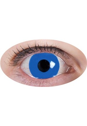 Oeil bleu- paire de lentilles 12 mois