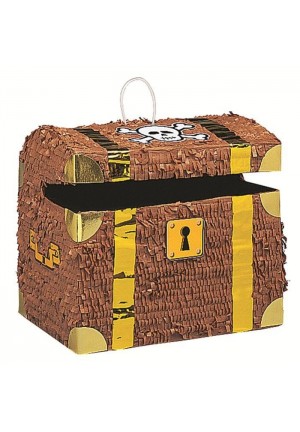 Pinata coffre aux tr&eacute;sors
