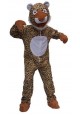 Costume complet de léopard en peluche