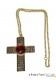 Chaine dorée + croix pour Saint Nicolas