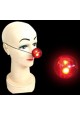 nez de clown lumineux clignotant