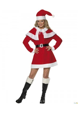 Costume complet de m&egrave;re No&euml;l en feutrine