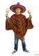 Poncho mexicain taille 6 à 14 ans