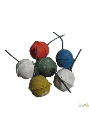 6 boules fumig&egrave;nes 