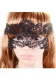 Masque venitien en dentelle noir 