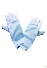 Gants blancs pour enfants