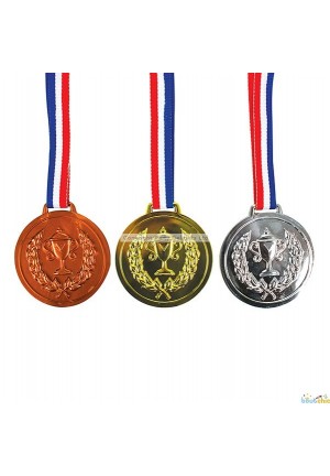 Médailles or argent et bronze