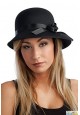 Chapeau cloche noir