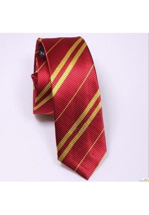 Cravate style harry potter gryffondor rouge