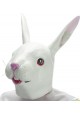 Masque Lapin blanc latex 