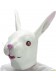 Masque Lapin blanc latex 