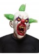 Masque de clown vert halloween