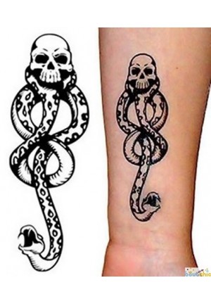 Tattoo Mangemort Harry Potter