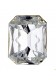Bague avec pierre diamant (reglable) 