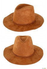 Chapeau de cowboy Indiana luxe adulte