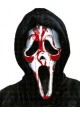 Masque de scream + sang