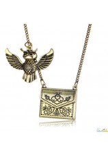 Collier Harry Potter hibou