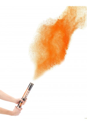 Canon de poudre fluo orange