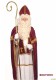 Saint Nicolas avec perruque et barbe + crosse 