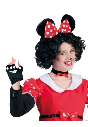 Set Minnie gants+oreilles