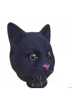 Masque de chat noir