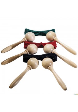 Corde à sauter corde et bois 5m ajustable Corde à sauter corde et bois 5m ajustable