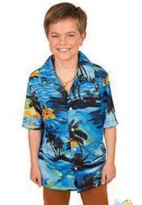 chemise hawai enfant
