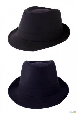 chapeau kojak noir